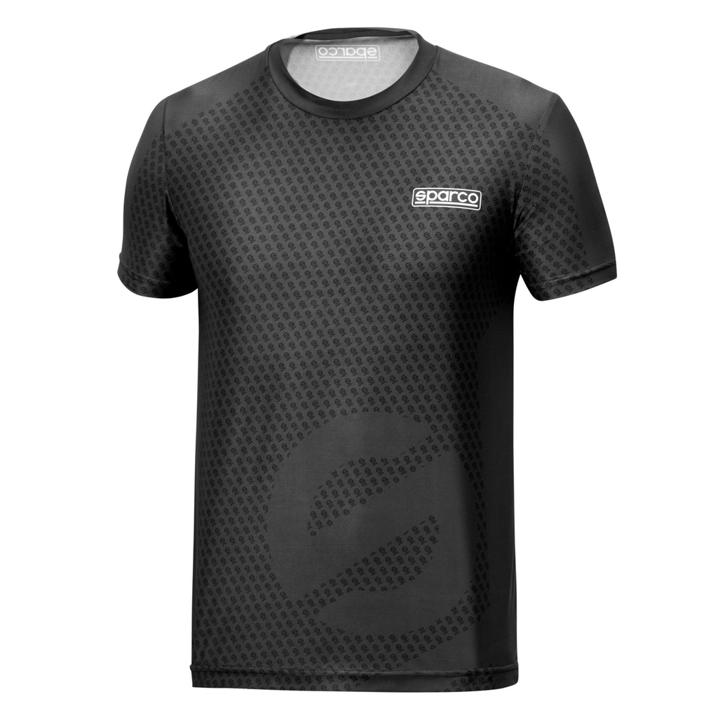 [7002245-3885932] Sparco Printed T-Shirt (S, Black)