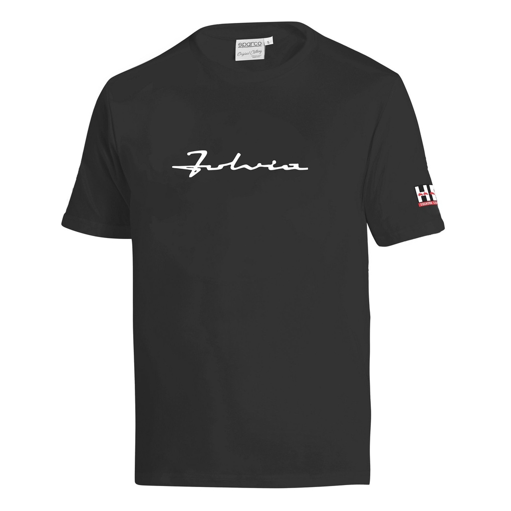 [7001896-3856937] Sparco Lancia HF Fulvia T-Shirt (S, Black)
