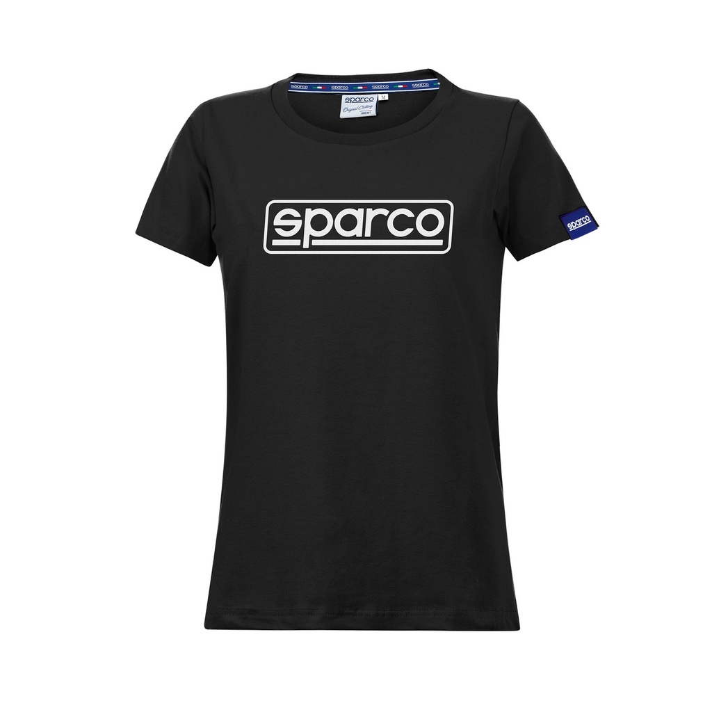 [7000118-2298896] Sparco Frame Womens T-Shirt (S, Black)