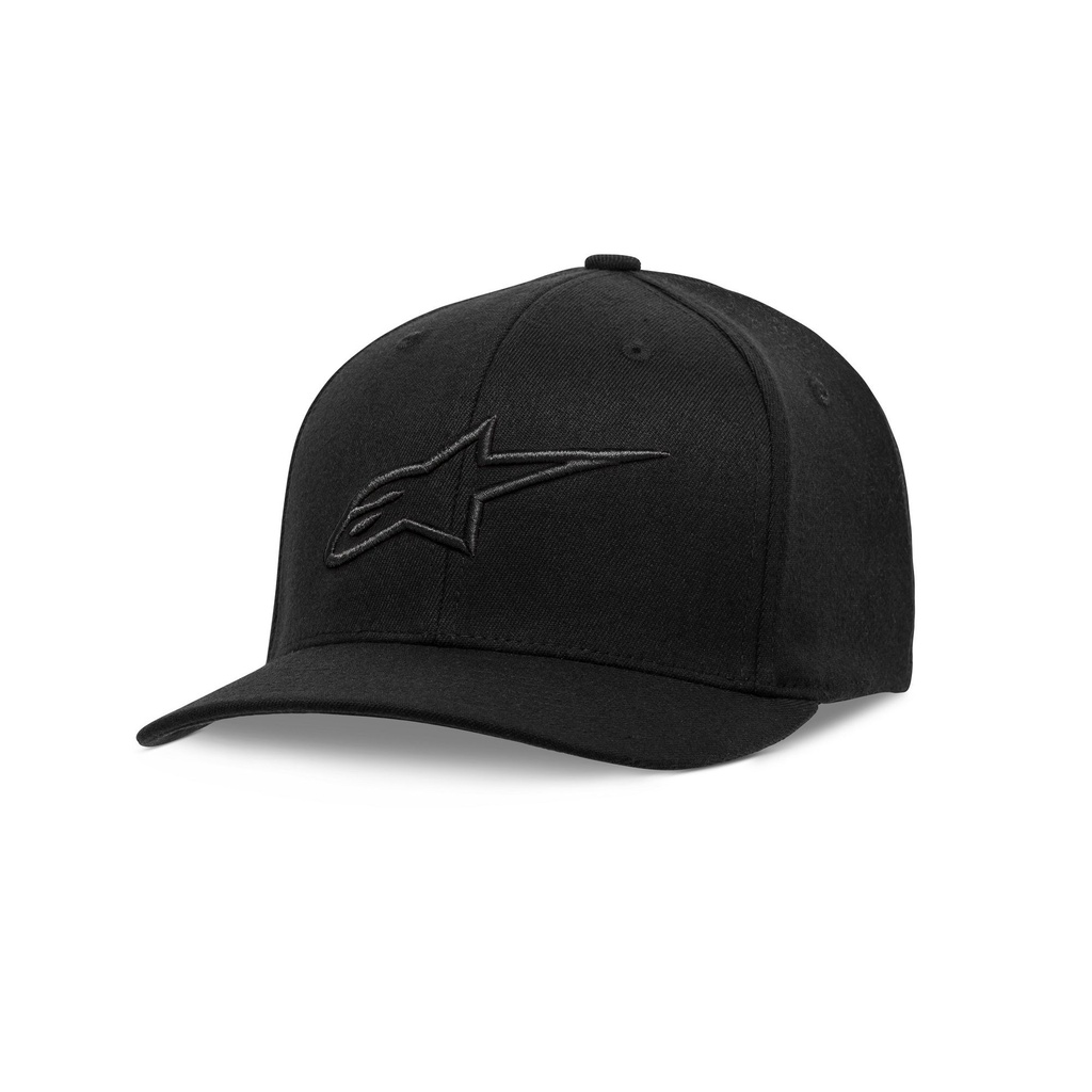 [2002579-3628420] Alpinestars Ageless Curve Hat (L/XL, Black / Black)