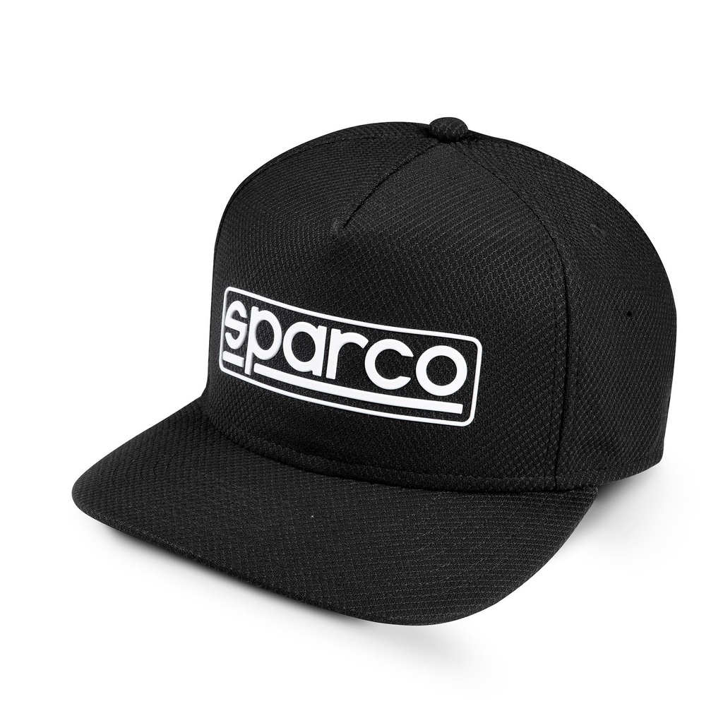 [7000124-2334207] Sparco Stretch Cap (Black)