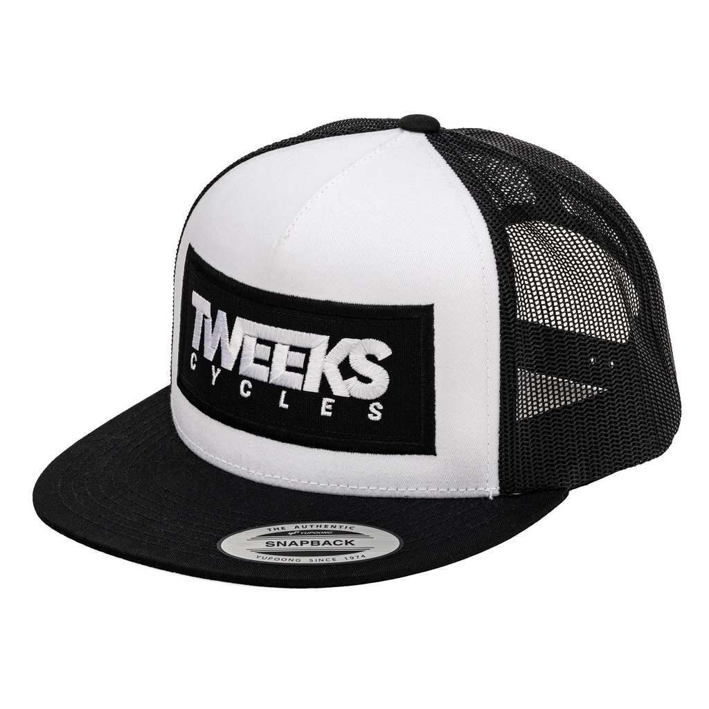 [DTMTCTRUCKER-BL/WH] Tweeks Cycles Trucker Cap