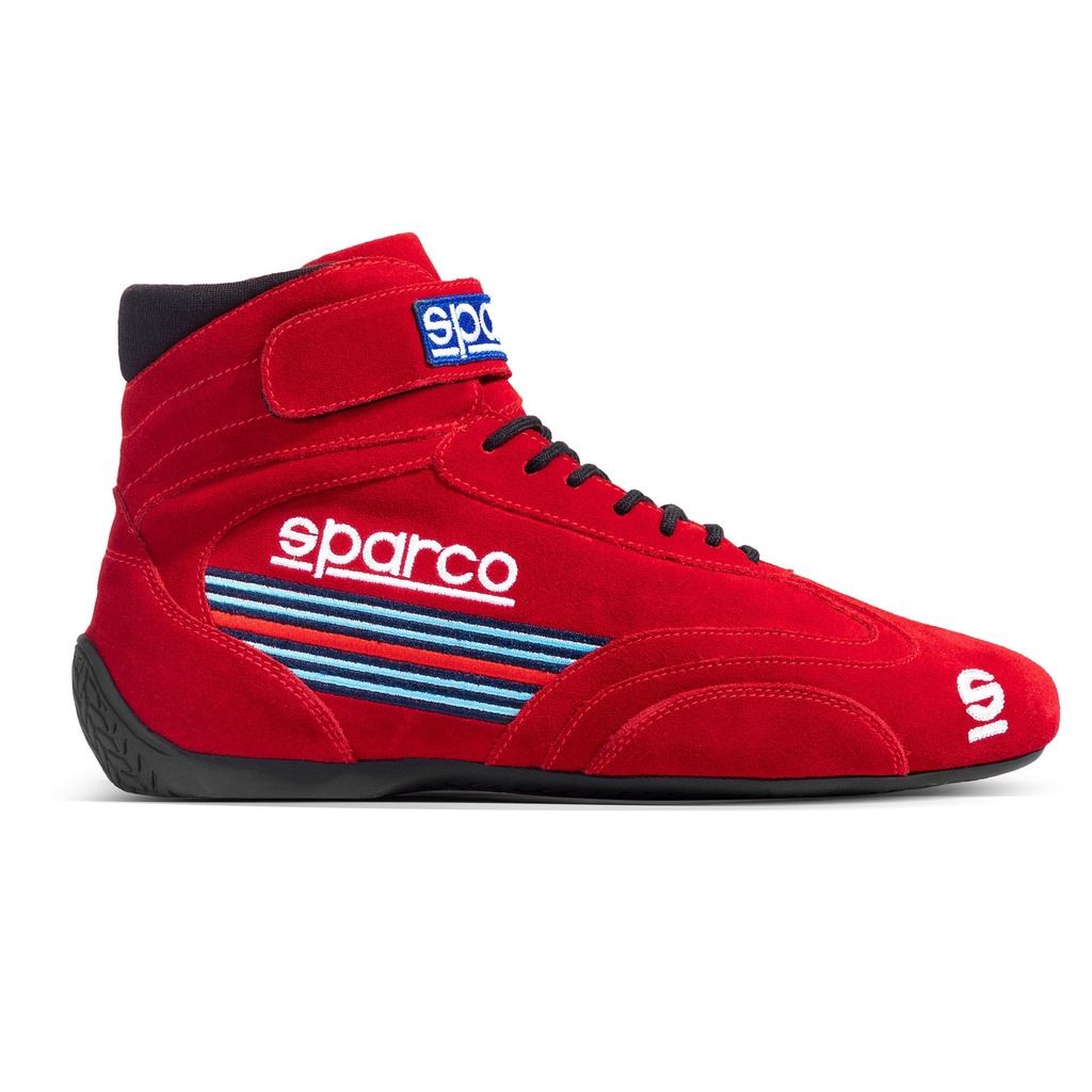 [2013669-3849275] Sparco Martini Racing Top Race Boots (UK 5 / Eur 38, White)