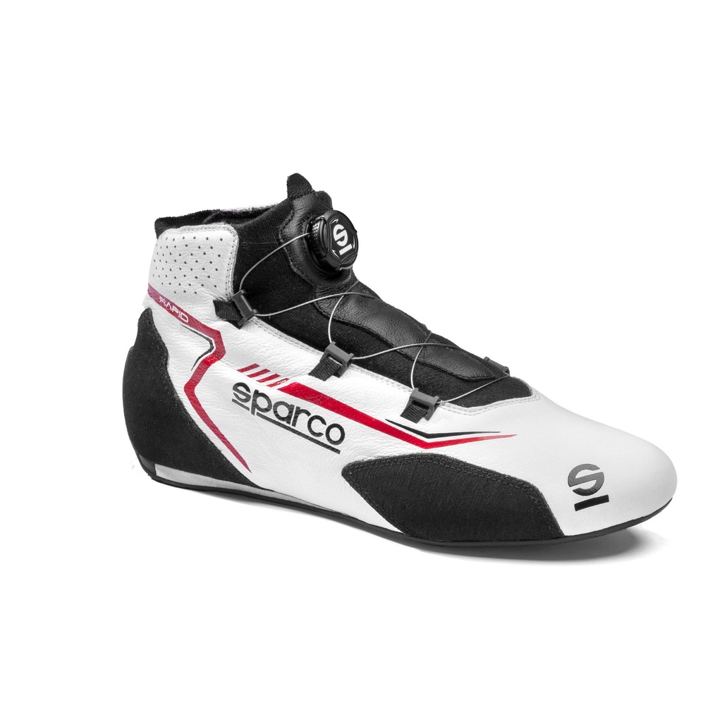 [7001698-3849446] Sparco Rapid Race Boots (UK 5 / Eur 38, Black / Grey)