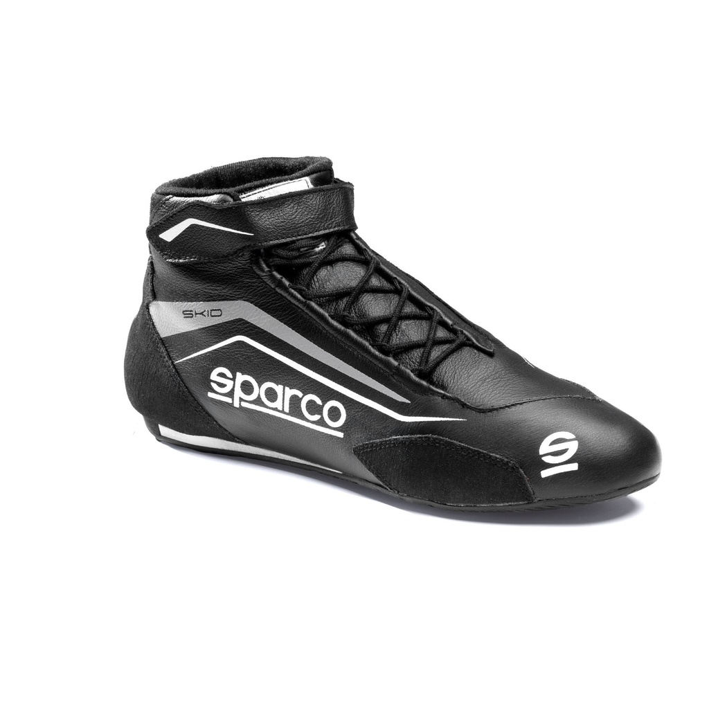 [7001699-3849534] Sparco Skid Race Boots (UK 5 / Eur 38, Black / White)