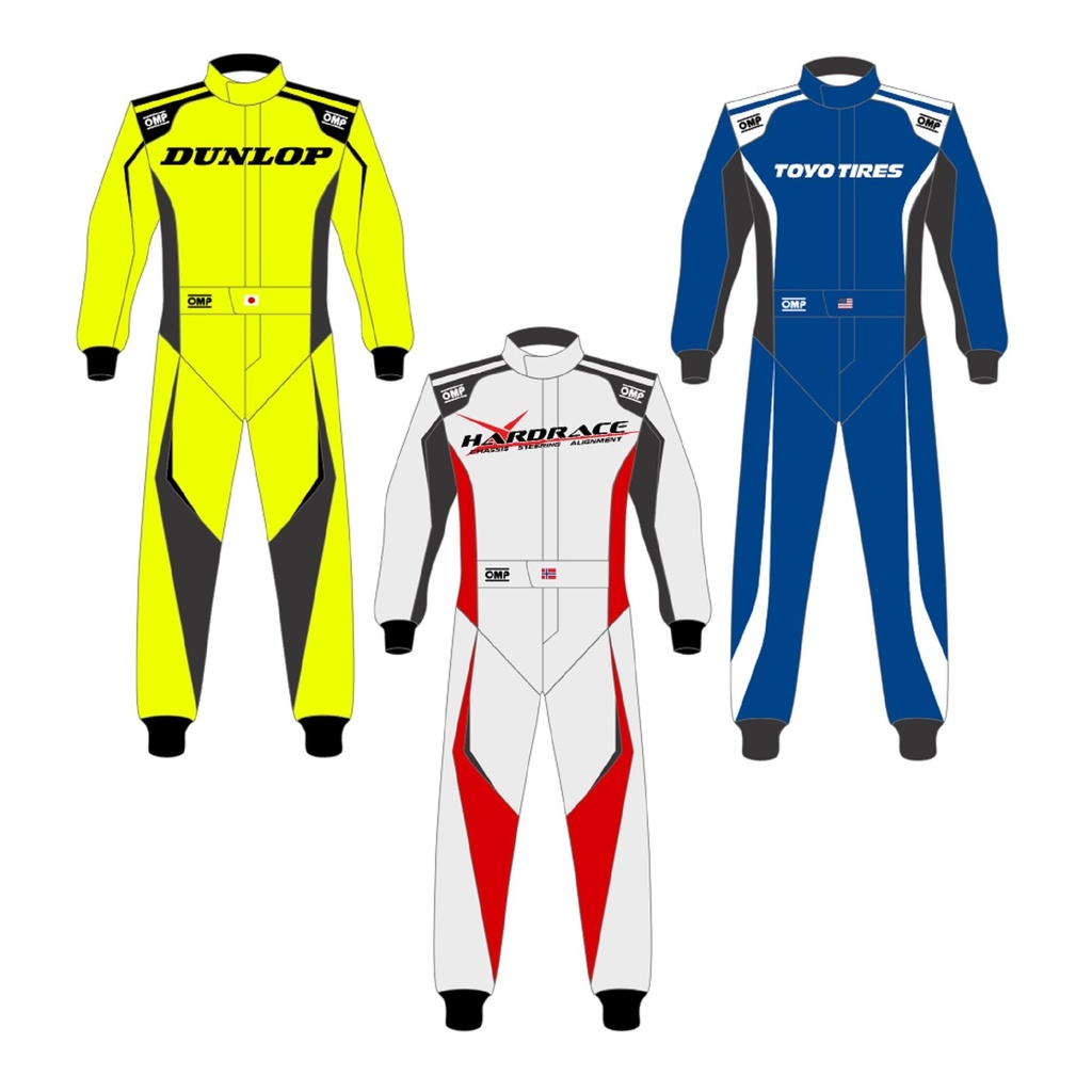 [7001957-3860583] OMP Tecnica Evo Custom Design Race Suit (Made-to-Measure, No Logos)